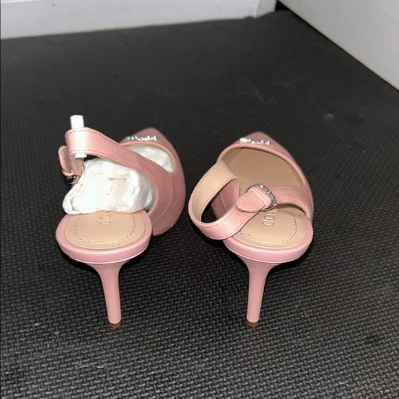 Coach Pink Slingback Women's Shoes - Picture 2 of 4